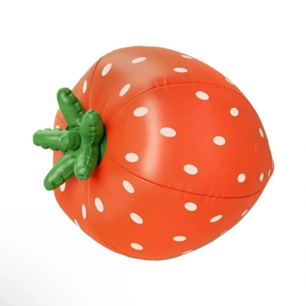 New Kate Spade Inflatable, Light Up Strawberry Decor Indoor or Outdoor, 40